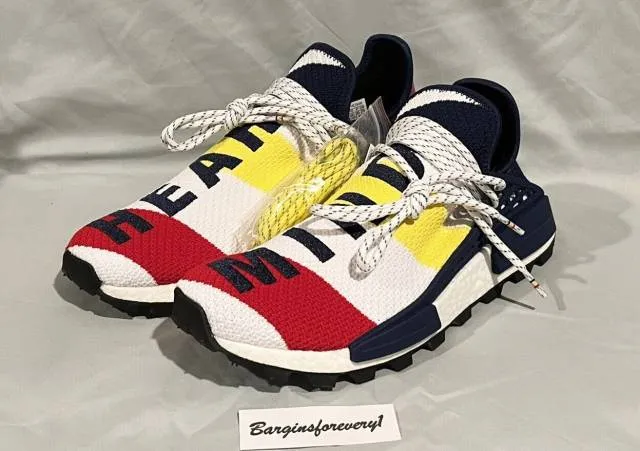 Adidas bbc hu nmd - size 10.5 - pharrell x billionaire boys club - bb9544