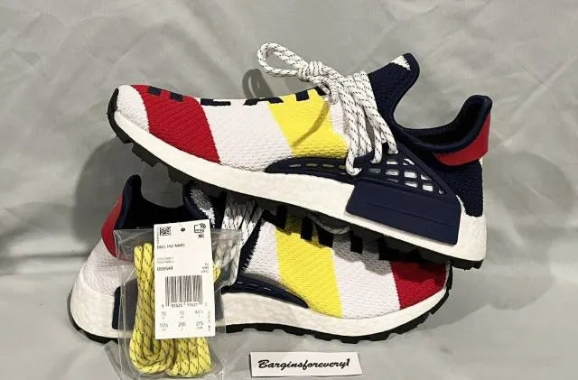 Adidas bbc hu nmd - size 10.5 - pharrell x billionaire boys club - bb9544