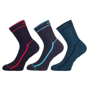 Adidas Men's Heel Toe Terry Ankle Socks (Black/Anthra Melange/Wild Teal)