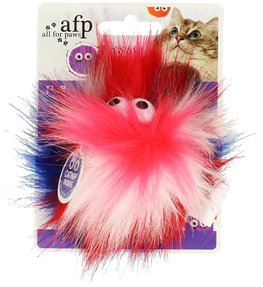 AFP Furry Fluffy Ball Roze