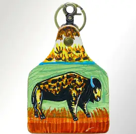 American Darling Buffalo Keychain