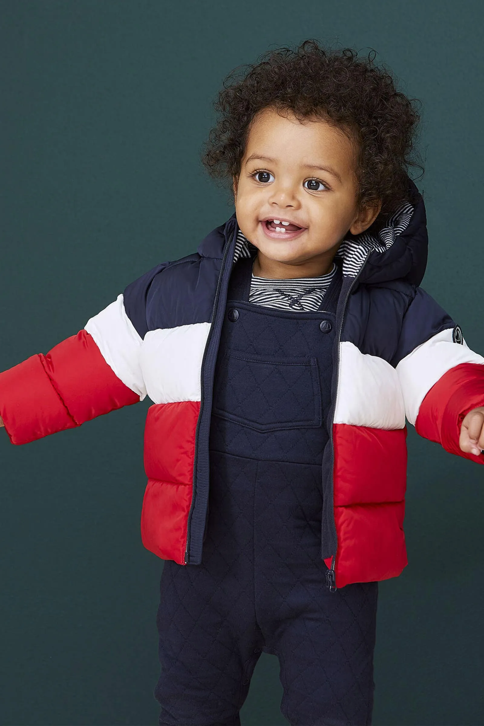 Baby Boy's Multicolor Learning Puffer Jacket