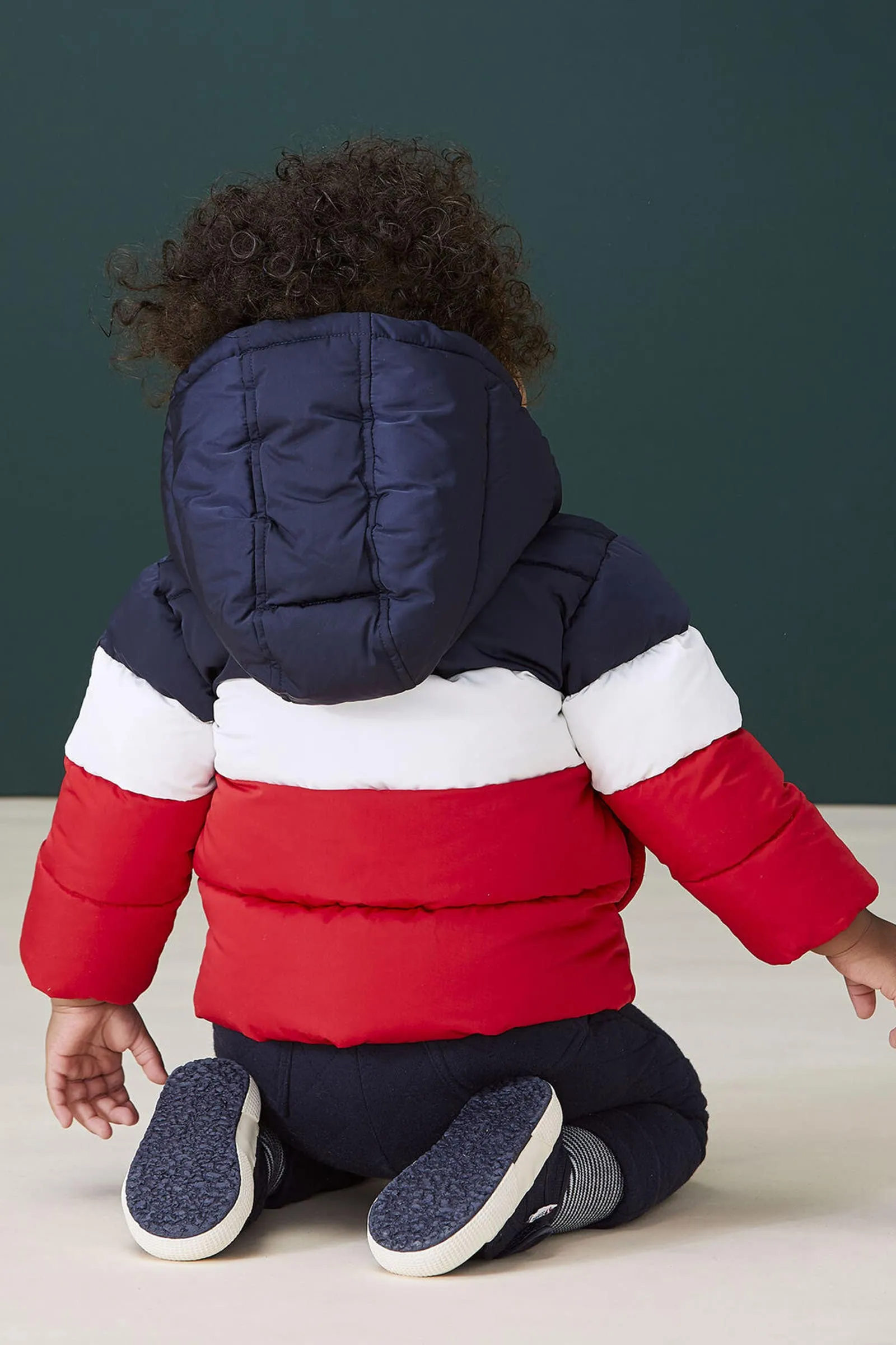 Baby Boy's Multicolor Learning Puffer Jacket