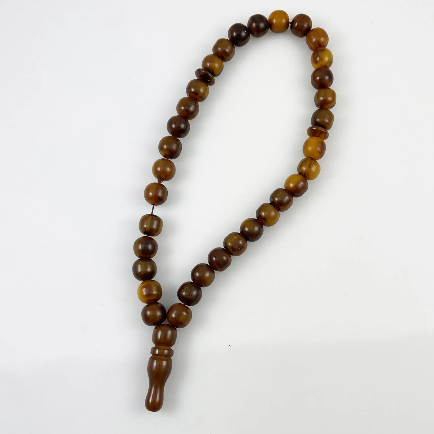 Bakelite Islamic Prayer Worry Beads Mississippi Mud