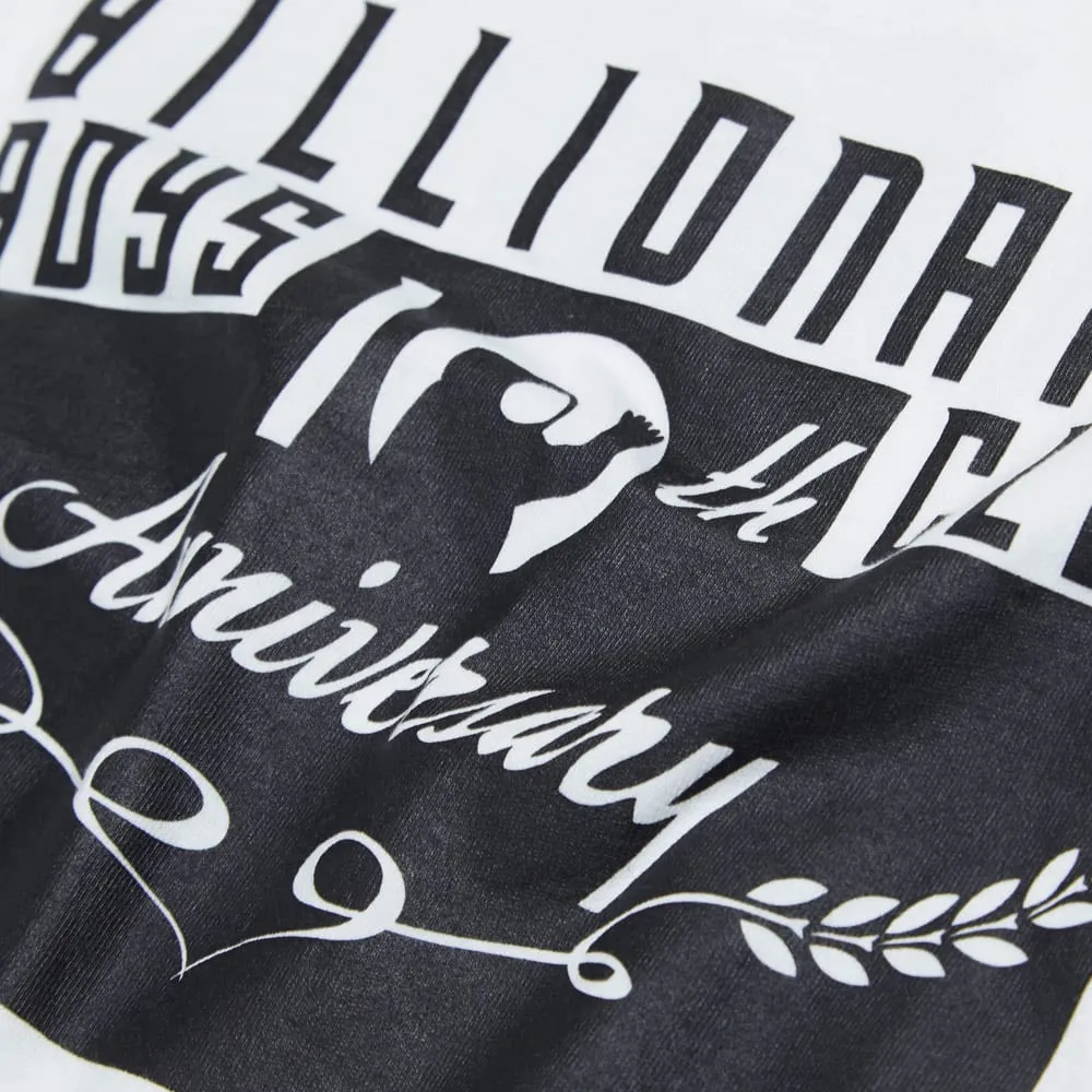 Billionaire Boys Club 10th Anniversary TeeWhite