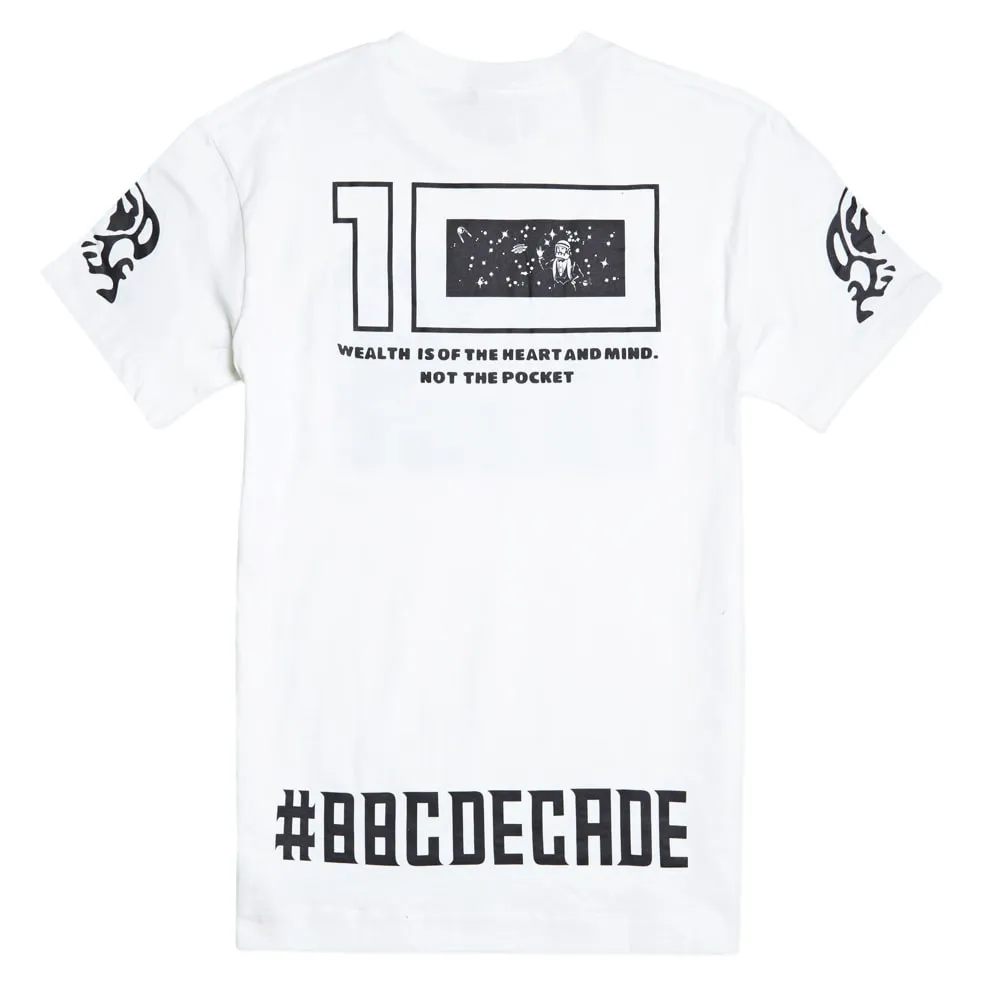 Billionaire Boys Club 10th Anniversary TeeWhite