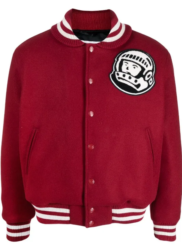 Billionaire Boys Club Astro Varsity Jacket Burgundy