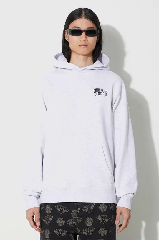 Billionaire Boys Club cotton sweatshirt men's gray color