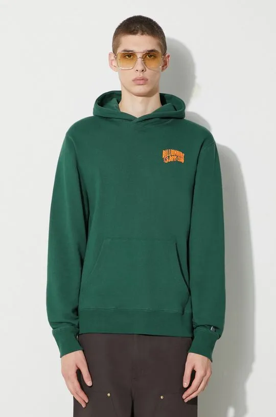 Billionaire Boys Club cotton sweatshirt men's green color