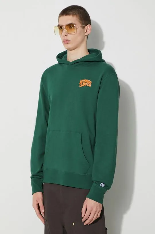 Billionaire Boys Club cotton sweatshirt men's green color