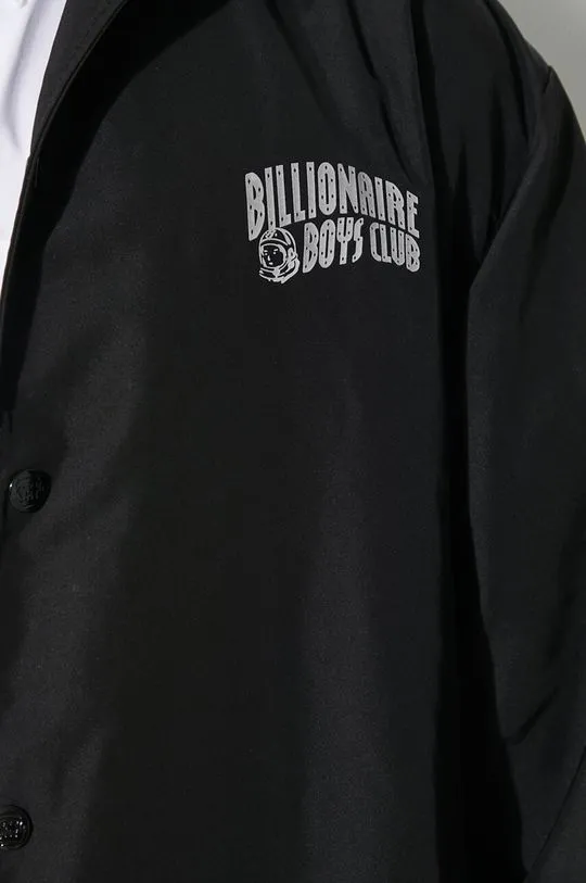 Billionaire Boys Club jacket Rocket Coach Jacket men's black color B24108