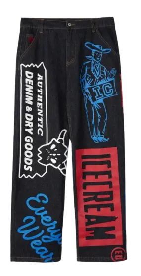 Billionaire Boys Club MOTIF DENIM PANTS