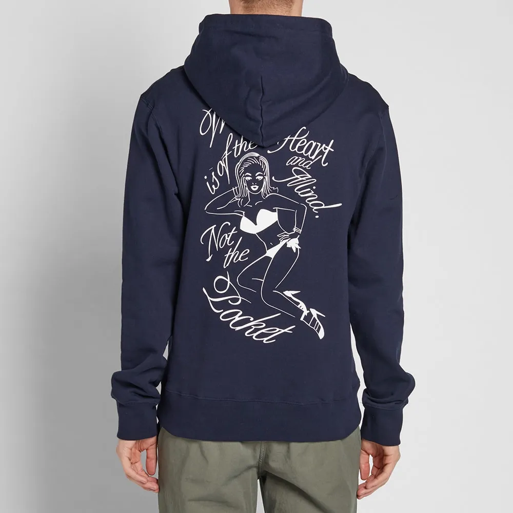 Billionaire Boys Club Nose Art HoodyNavy