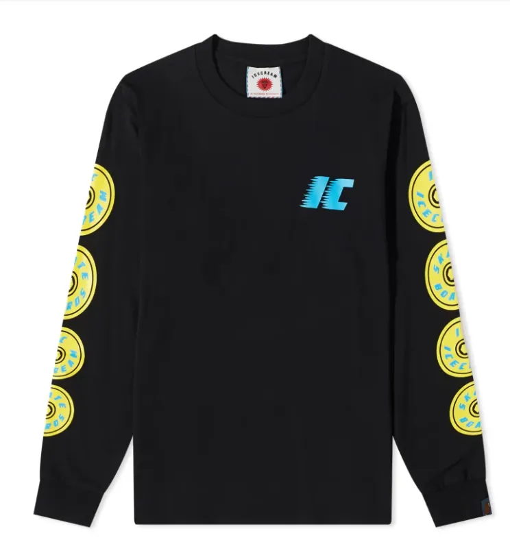 Billionaire Boys Club SKATE LS T-SHIRT BLACK