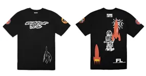 Billionaire Boys Club x Futura Laboratories tee black