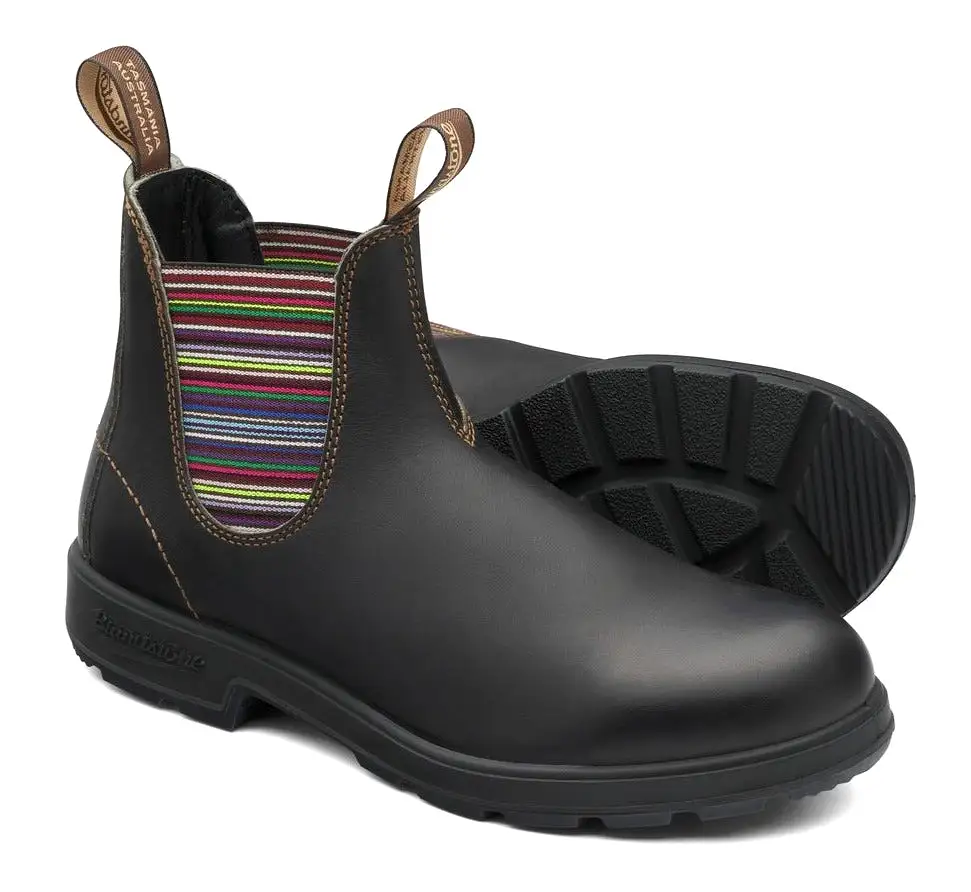 Blundstone #1409 - The Original Boot (Stout Brown/Striped Elastic)