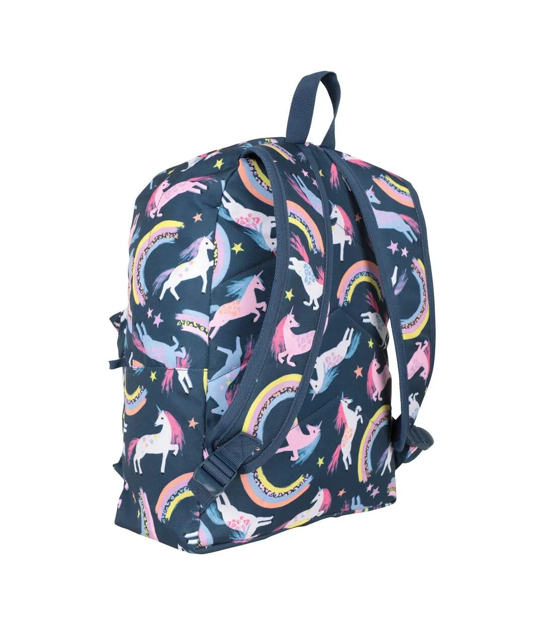 Bookworm unicorn and rainbow 20l backpack set one size dark blue Mountain Warehouse