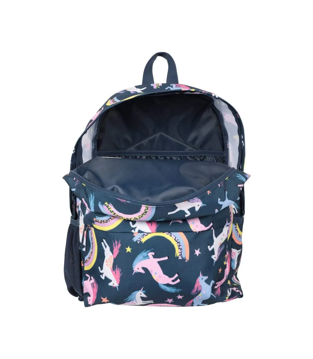 Bookworm unicorn and rainbow 20l backpack set one size dark blue Mountain Warehouse