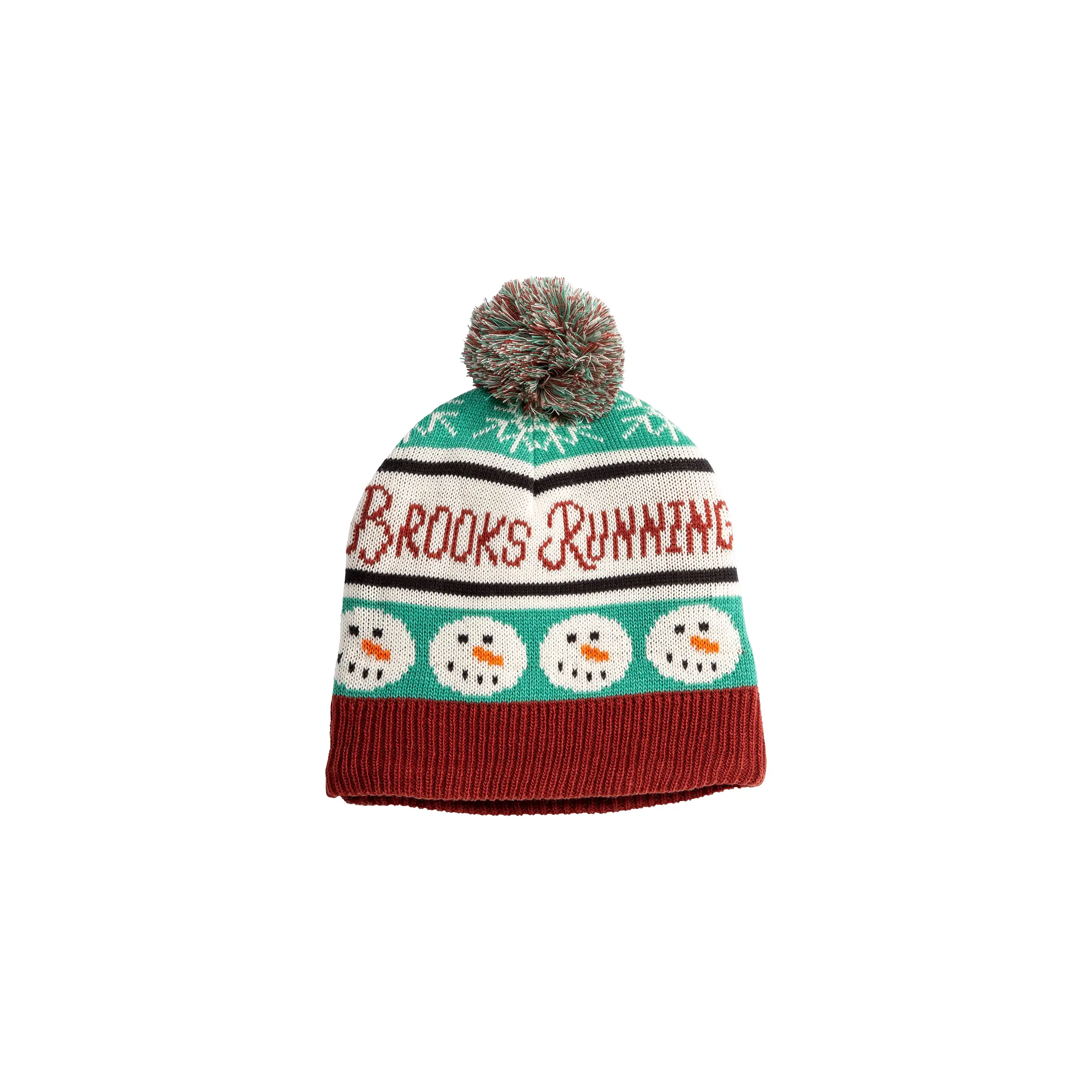 Brooks Run Merry Pom Beanie