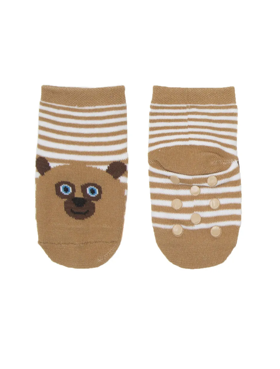 Brown Bear, Brown Bear, What Do You See? Baby/Toddler Sock 4-pack