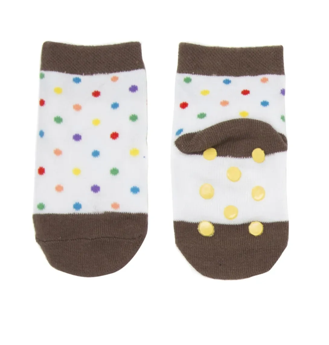 Brown Bear, Brown Bear, What Do You See? Baby/Toddler Sock 4-pack