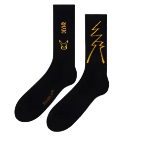 Calzini Dolly Noire Pokemon Pikachu Socks