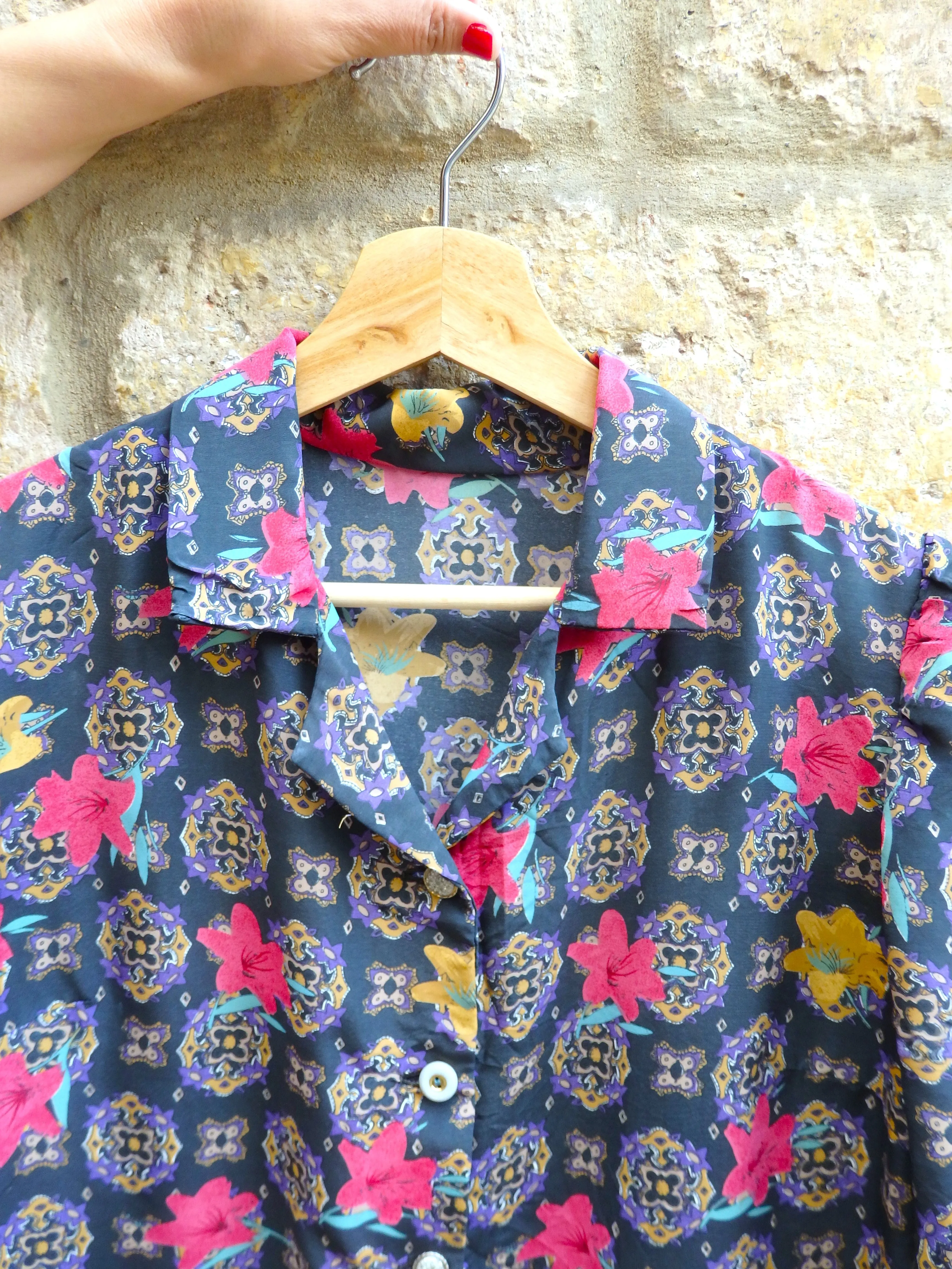 Camisa Vintage Handmade