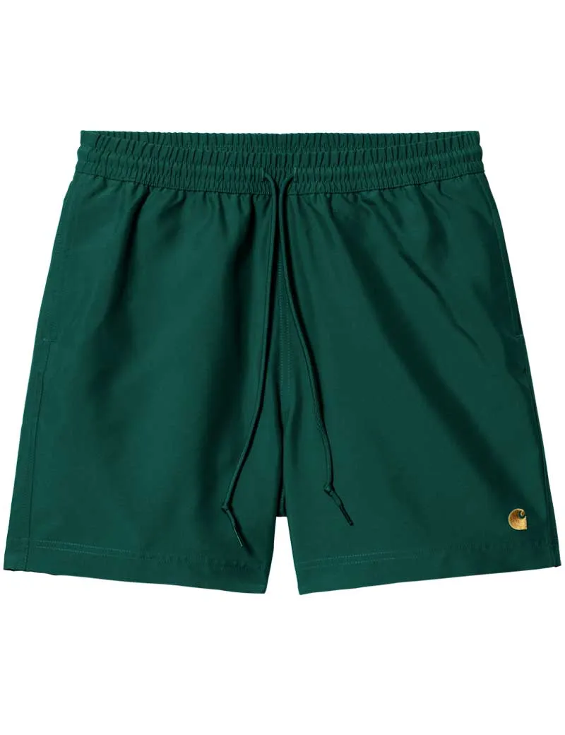 Carhartt Wip Chase Swim Trunks Shorts Chervil Gold