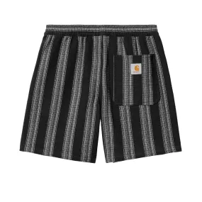 CARHARTT WIP DODSON SHORT // DODSON STRIPE/BLACK