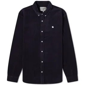 Carhartt WIP Madison Cord ShirtDark Navy & Wax