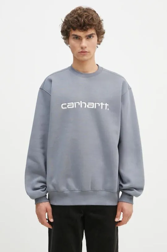 Carhartt WIP sweatshirt Carhartt Sweat men's gray color I030546.2INXX