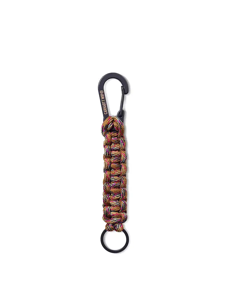 Carhartt WIP Tour Cord Keychain Hamilton Brown