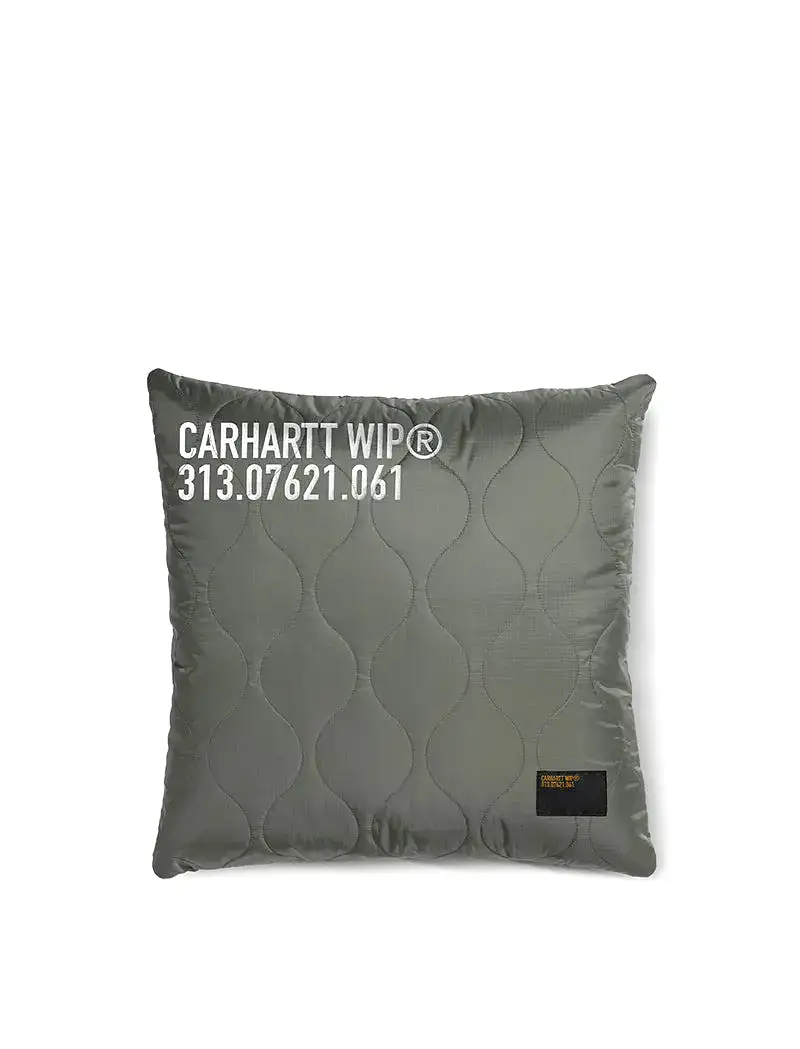 Carhartt WIP Tour Quilted Pillow Smoke Green / Reflective