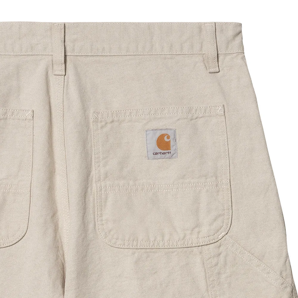 CARHARTT WIP WALTER SINGLE KNEE SHORT // NATURAL (RINSED)