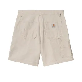 CARHARTT WIP WALTER SINGLE KNEE SHORT // NATURAL (RINSED)