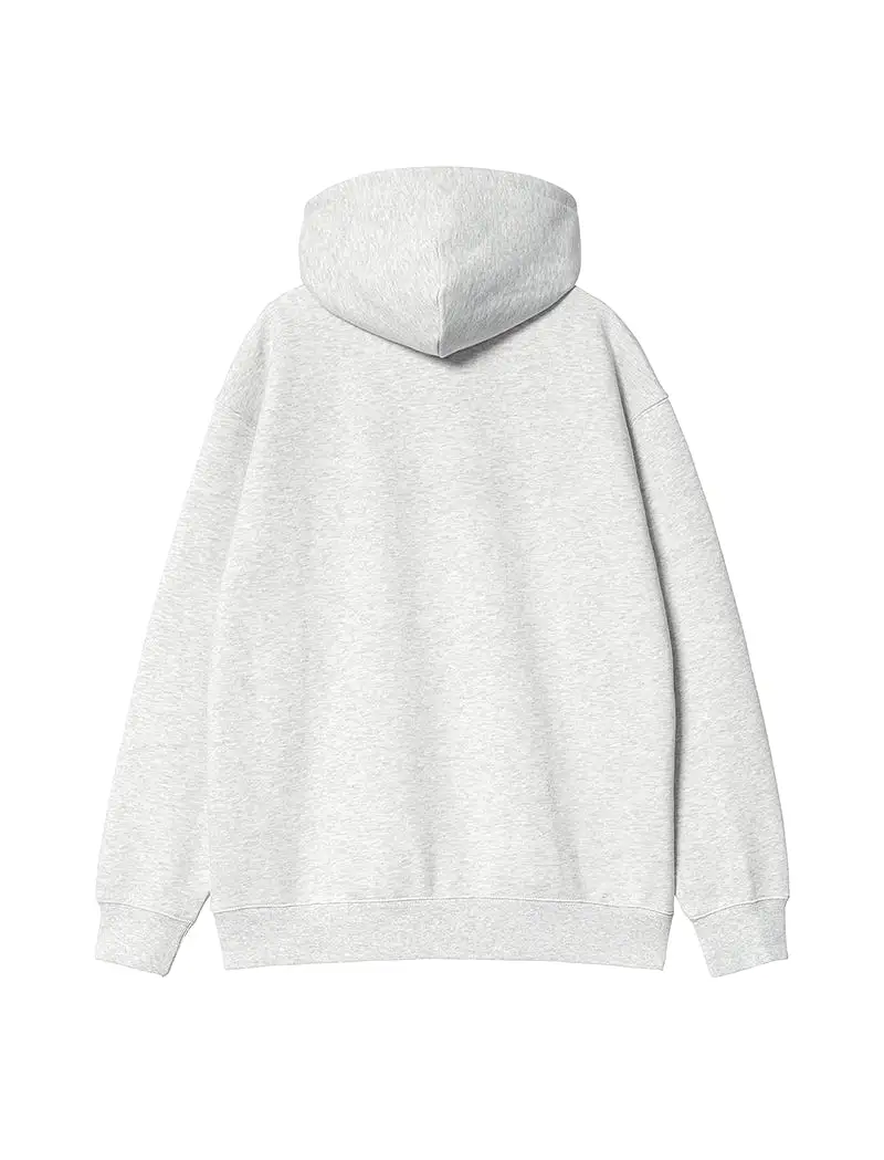 Carhartt WIP Womens Hooded Sweat Ash Heather / Tyriant