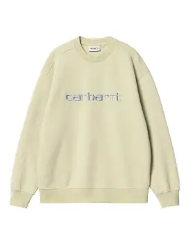 Carhartt WIP Womens Sweat Beryl / Frosted Blue