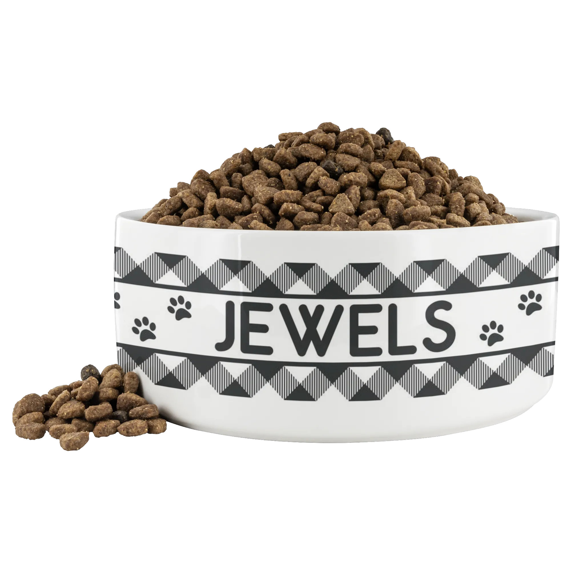 Ceramic Dog Bowl Jewels