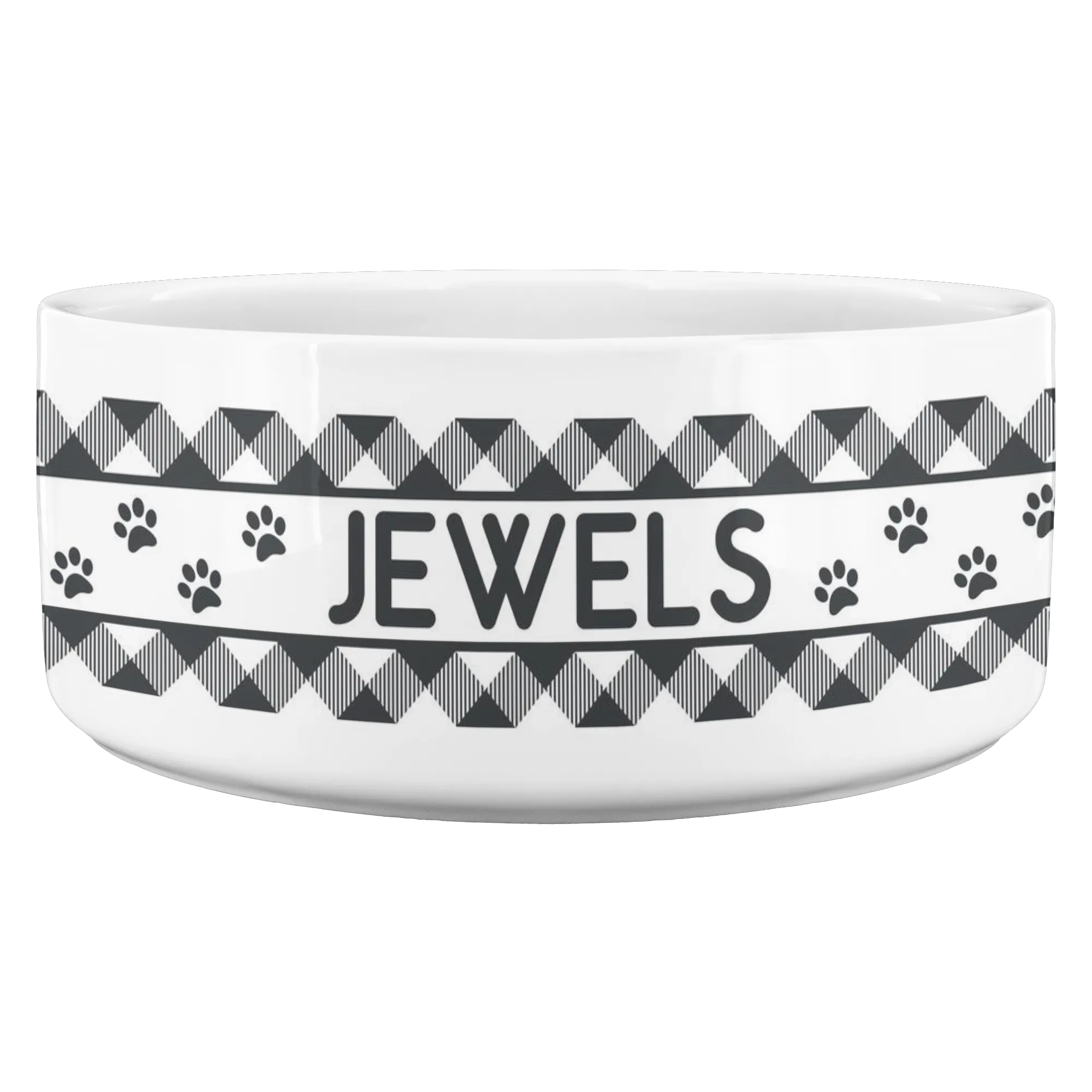 Ceramic Dog Bowl Jewels