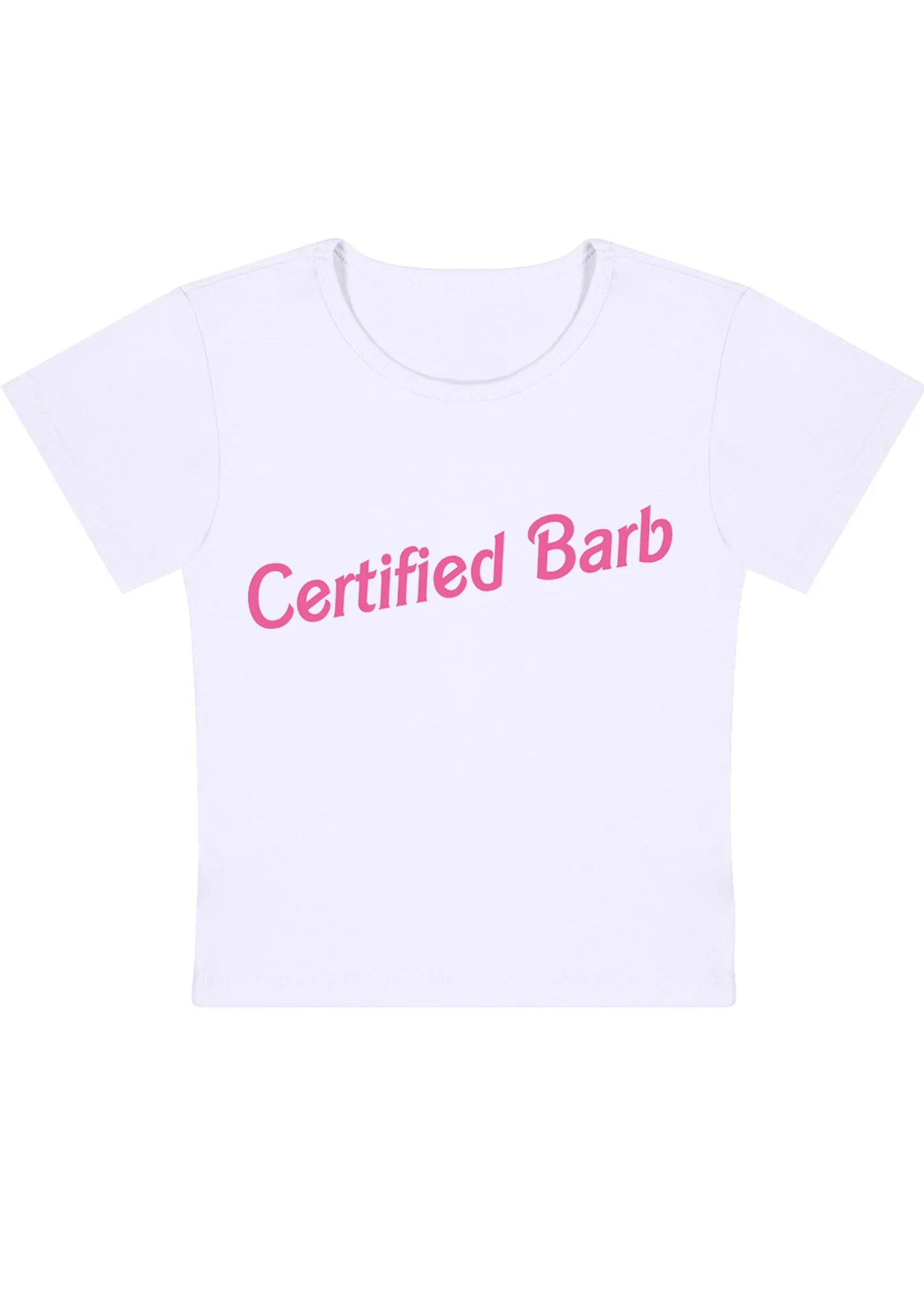 Certified Barb Y2K Baby Tee