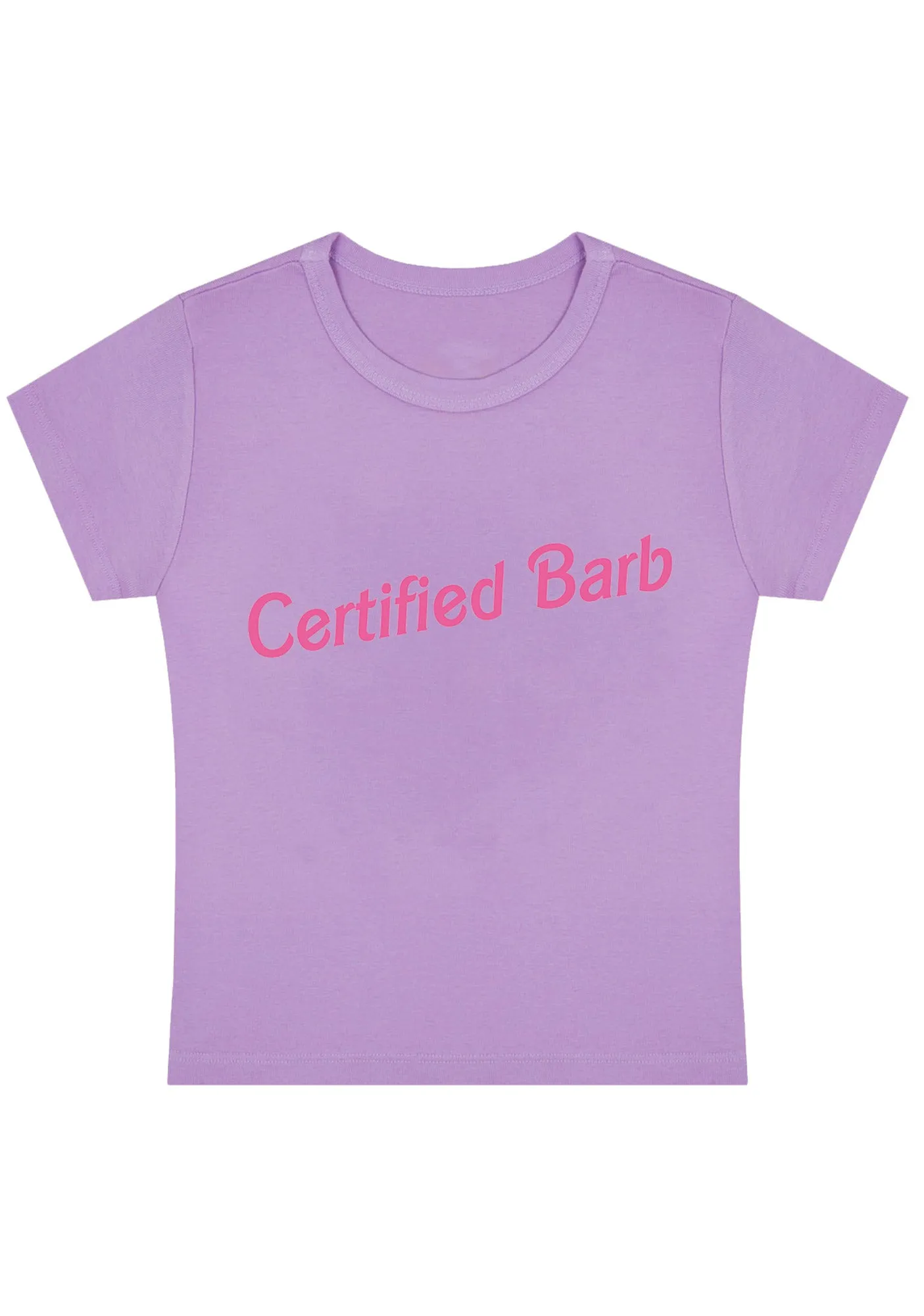 Certified Barb Y2K Baby Tee