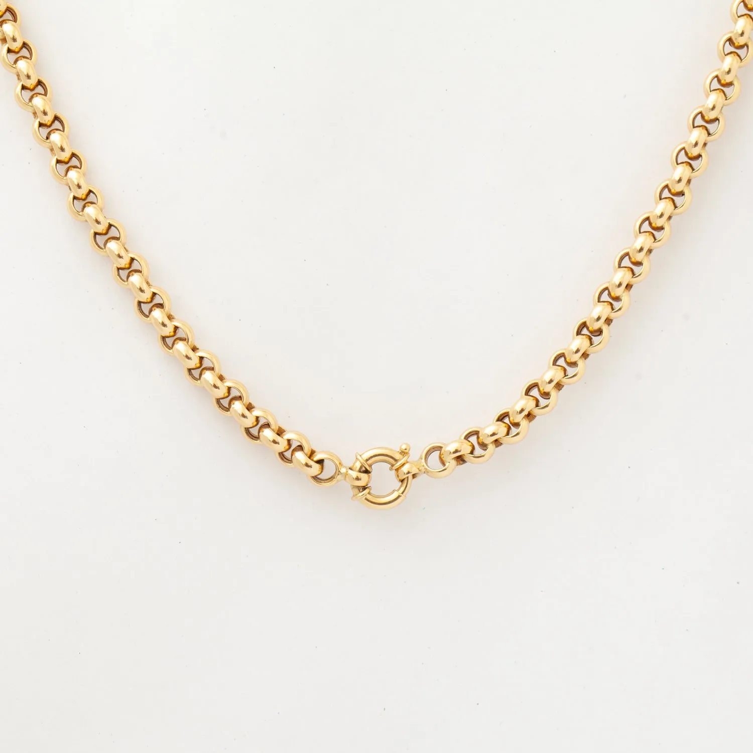 Chunky Rolo Chain Necklace