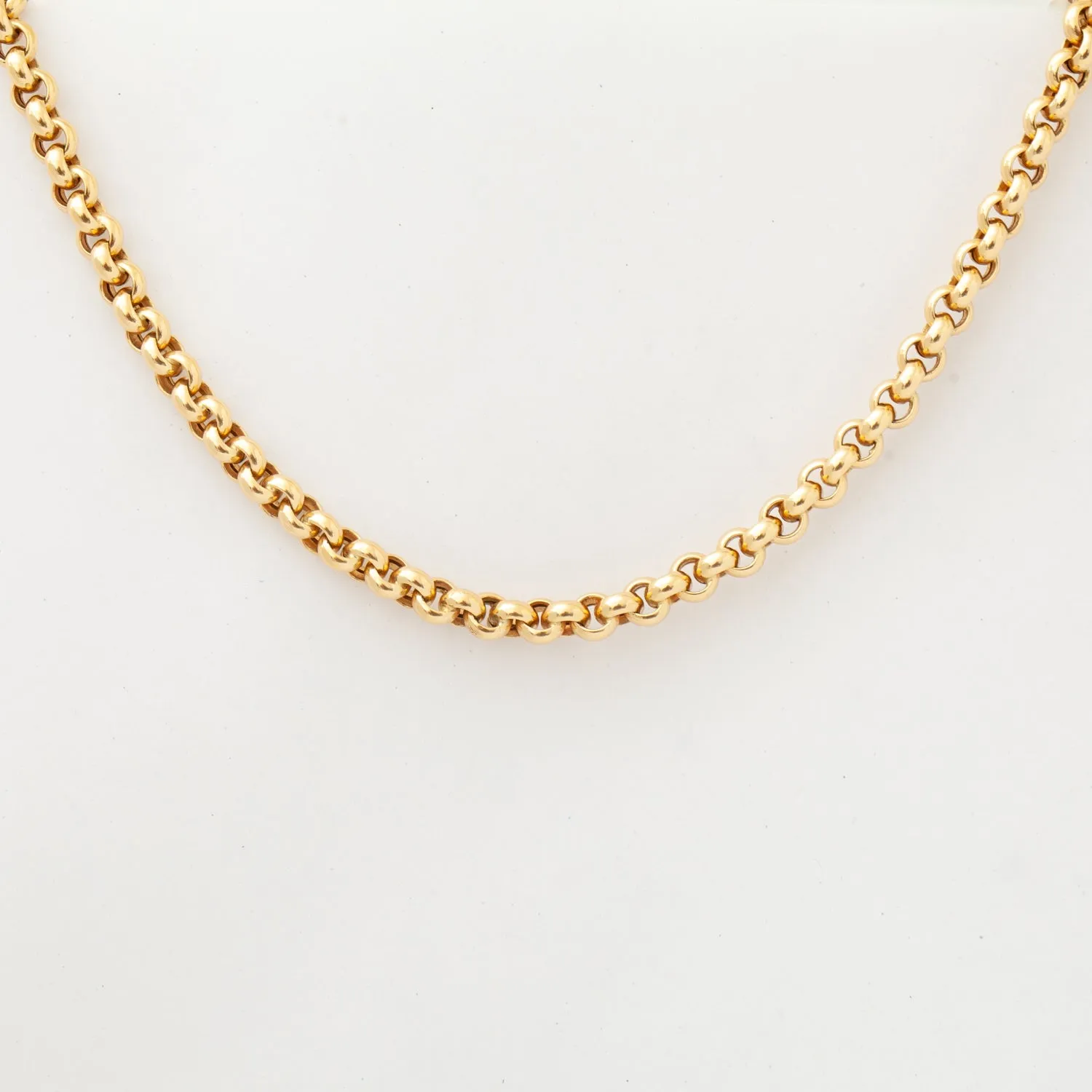 Chunky Rolo Chain Necklace