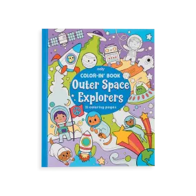 Color-in' Book: Outer Space Explorers