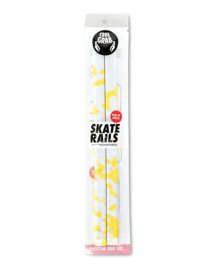 Crab Grab Skate Rails Yellow Snow | Stomp Pads | Snow Skiers Warehouse