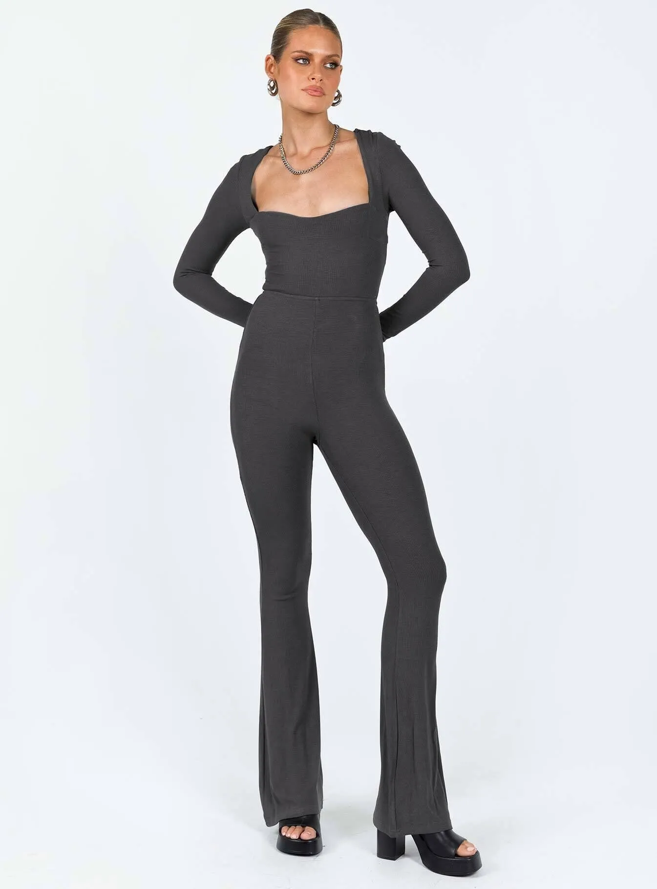 Devera Jumpsuit Slate