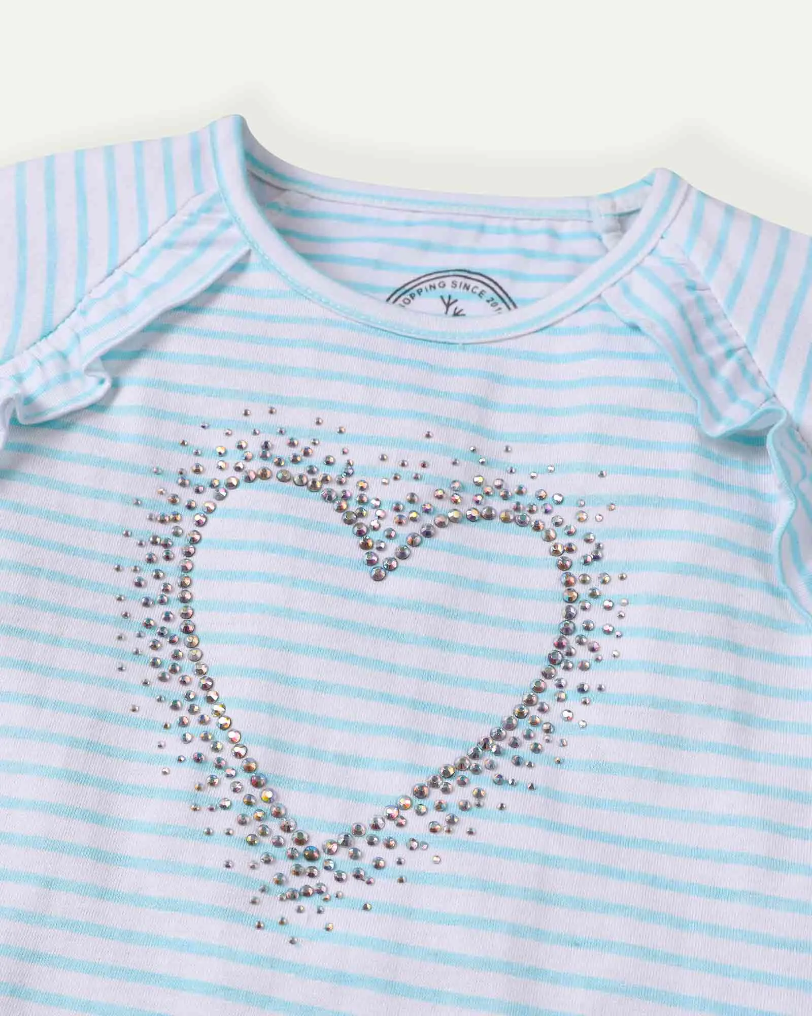 Diamante Heart T-Shirt