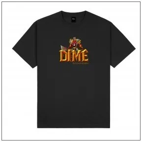 Dime  |Plain Short Sleeves Logo Skater Style T-Shirts