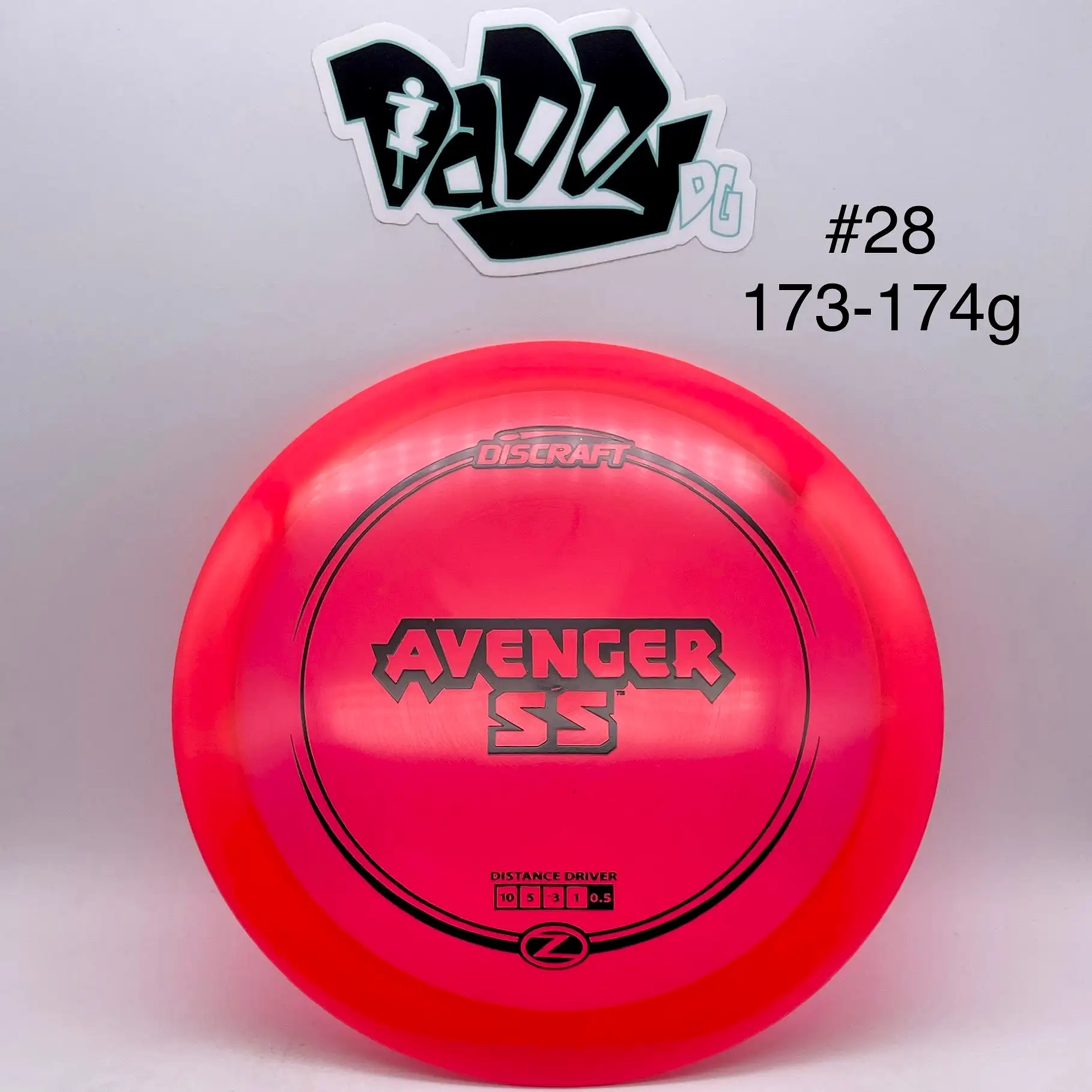 Discraft Avenger SS Z Line Driver