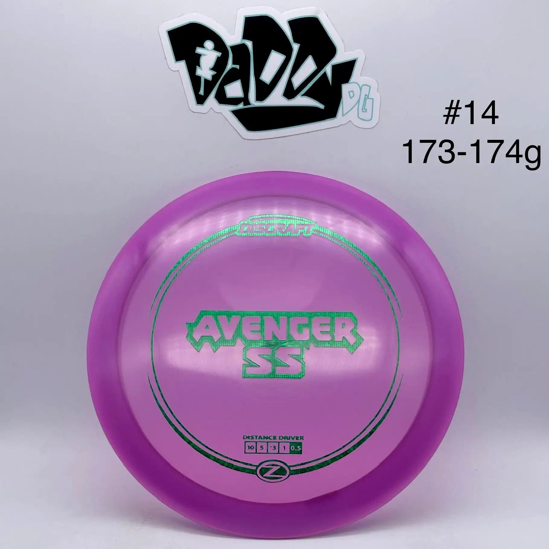 Discraft Avenger SS Z Line Driver